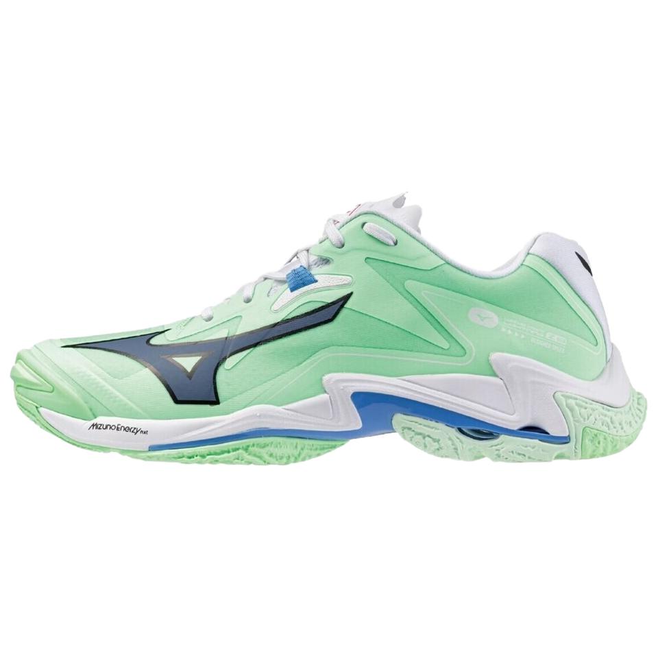 Кроссовки Mizuno Wave Lightning Z8 Neo Mint Унисекс Зеленый Черный Frontier-Blue V1GA240086 42.5
