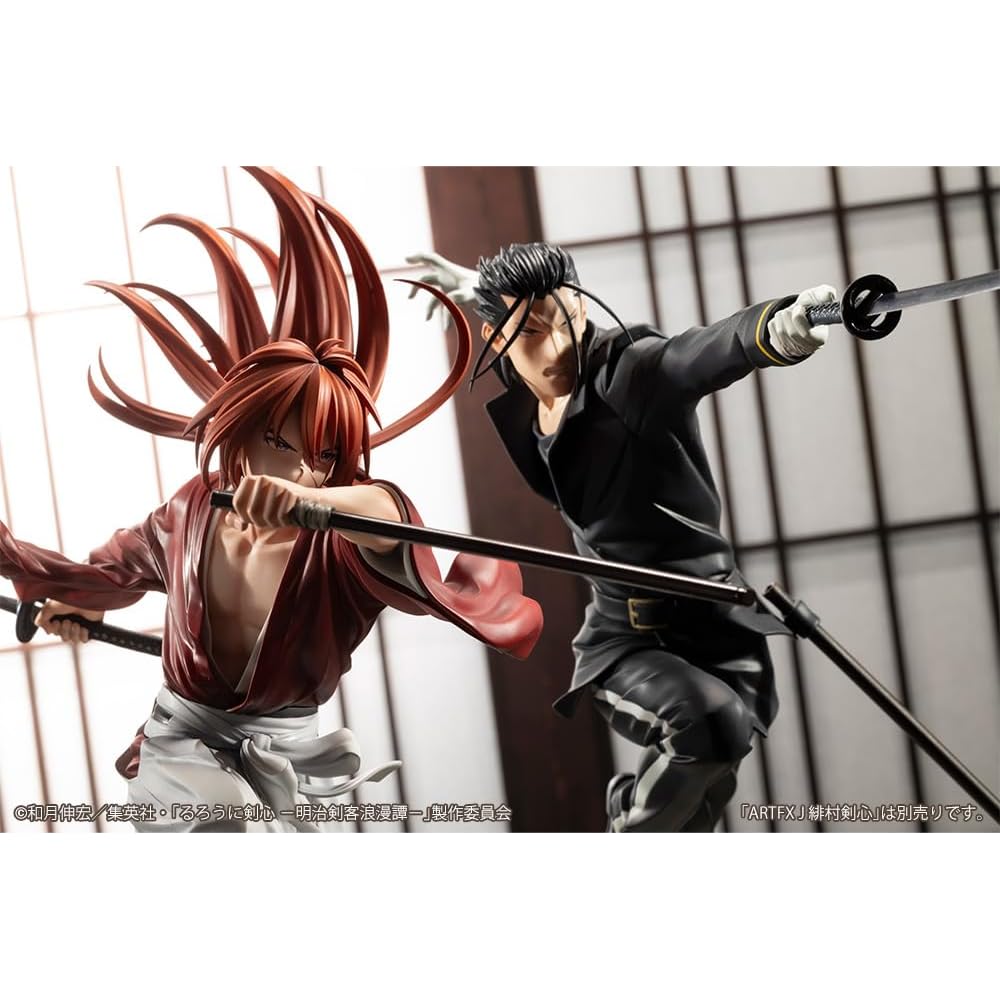 Kotobukiya Rurouni Kenshin Saito Hajime 1/8 Scale Painted PVC Figure Collectible Toy
