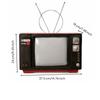 Nostalgic TV Ornament classic television Ornament, Lightweight, for Bookshelf,