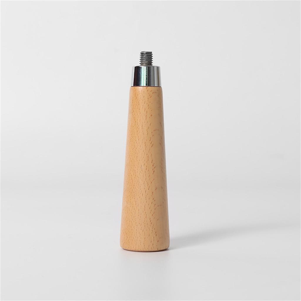 Portafiltru fără fund de 51 mm, Mâner elegant din lemn, Portafiltru de 51 mm, Unelte pentru prepararea cafelei pentru aparate espresso