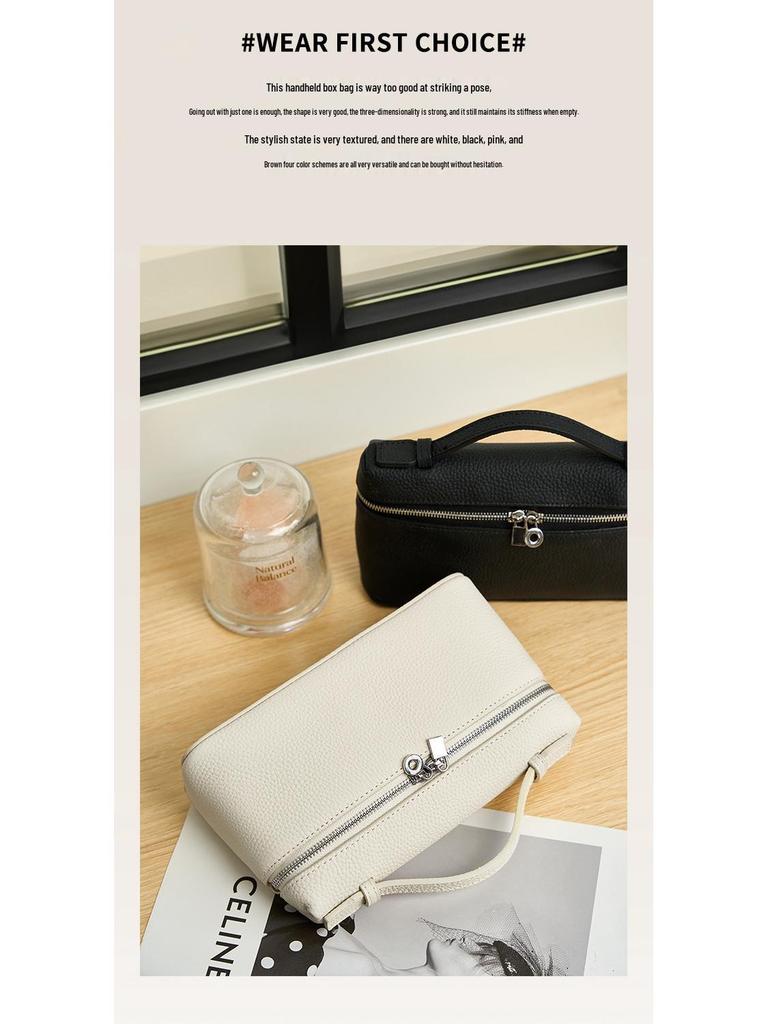 Autumn-Inspired Women's Single Shoulder Crossbody Handbag - Versatile Niche Lunch Box Style