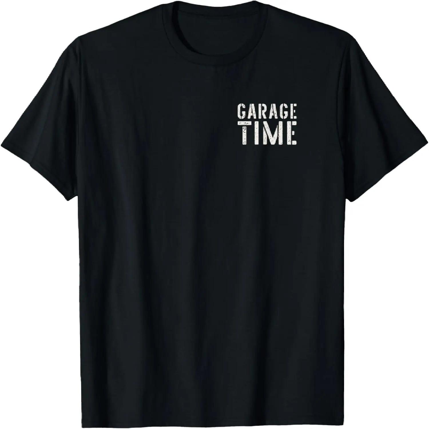 

Garage Car Mechanic Dad Handyman Mens Garage Time T-Shirt S чёрный