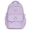 Schoolbag Cute Cure Soft Moe Cartoon Embroidered Backpack Female Milk Fufu Taro Purple Primary and Secondary School Student Lightweight Backpack