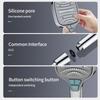 12cm Large Panel Shower Head with Filter Bathroom High Pressure Water Saving Rainfall Showerhead Square Multifunctional Nozzle