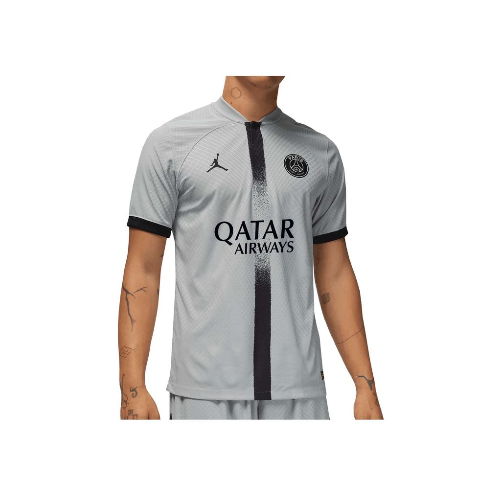 Jordan PSG Auth Away 2022 Jersey Grey Men Streetwear DJ7648-078