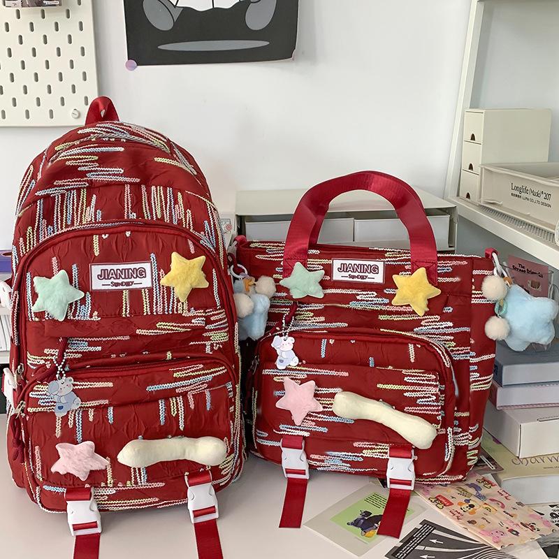 Schoolbags  Primary School Students Children  Girls  Junior High School Students  Two Piece Backpacks