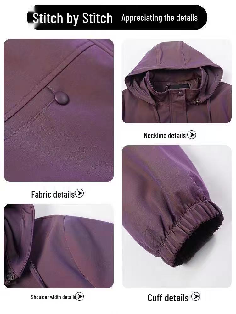 2025 Neue Mode Übergröße Jacke für Mütter und Großmütter - Frühlings- und Herbststil