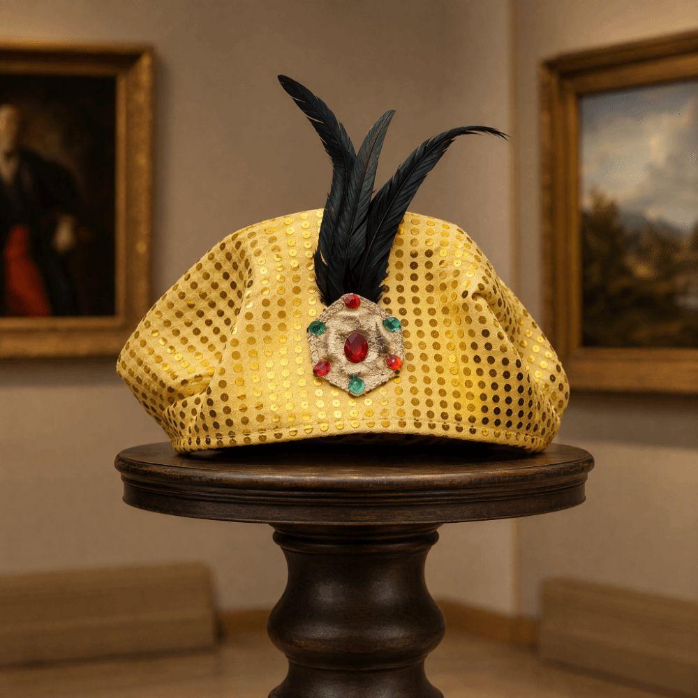 Funny Design Turban Hat Retro Style Novelty Style Sultan Hat Photo Props Adult Size Prince Hat Stage Performance