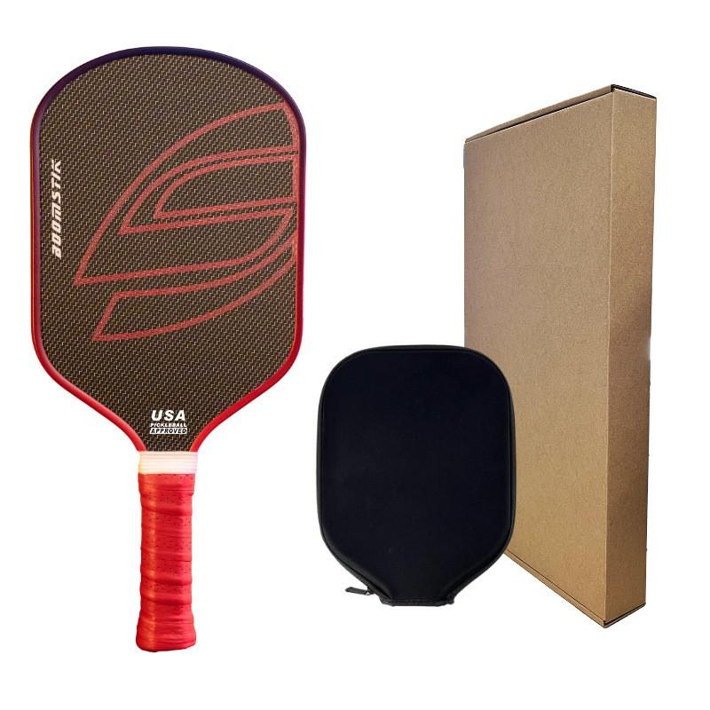 Premium T700 Carbon Fiber Pickleball Paddle With K-Fiber Matte Surface Training Competitive Play