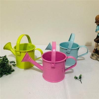 Wasserkocher-Ornament, tropfenfestes Öffnungsdesign, kreatives dekoratives verzinktes Eisen, Blumen-Pflanztopf, Gießkanne, Hausgarten