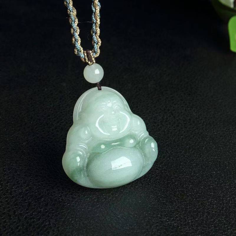 Кулон бренда У Ши Двусторонний Полый Руйи Пин Ань Пряжка Ожерелье 50CM