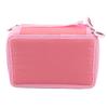 72 Count Slot Colored Pencil Carry Case Bag Large Capacity Oxford Multilayer Pencil Organizer Pink