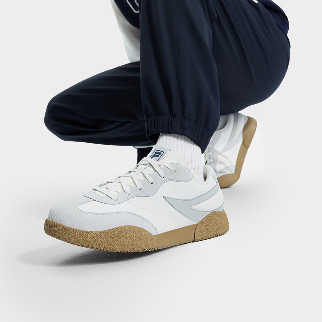 Fila Pánské retro skate boty Penguin s nízkým svrškem a tlumením nárazů, bílé F12M512207FBM