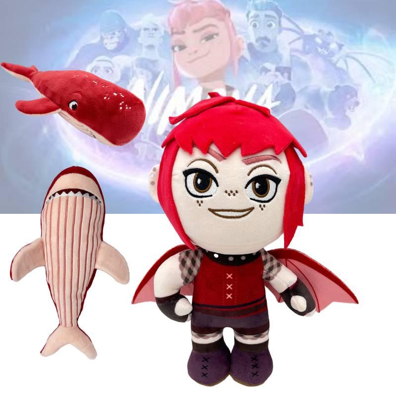 Nimona Monster Girl Plush Toy Doll Anime Collectible Figure