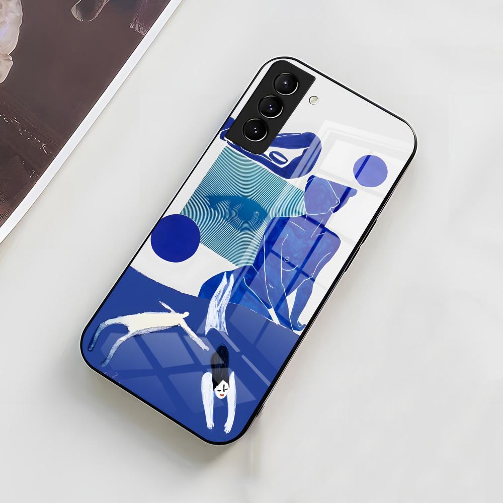 H-Henri M-Matisse Art Painting Phone Case For Samsung A56 A36 A26 A16 A15 A25 A35 A55 A14 A34 A24 A54 Glass Case