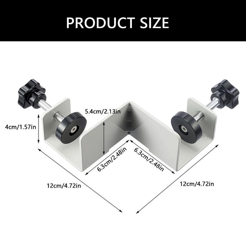 90Degree Corner Clamp Drawer Installation ClipFor Seamlessly Woodwork Connection