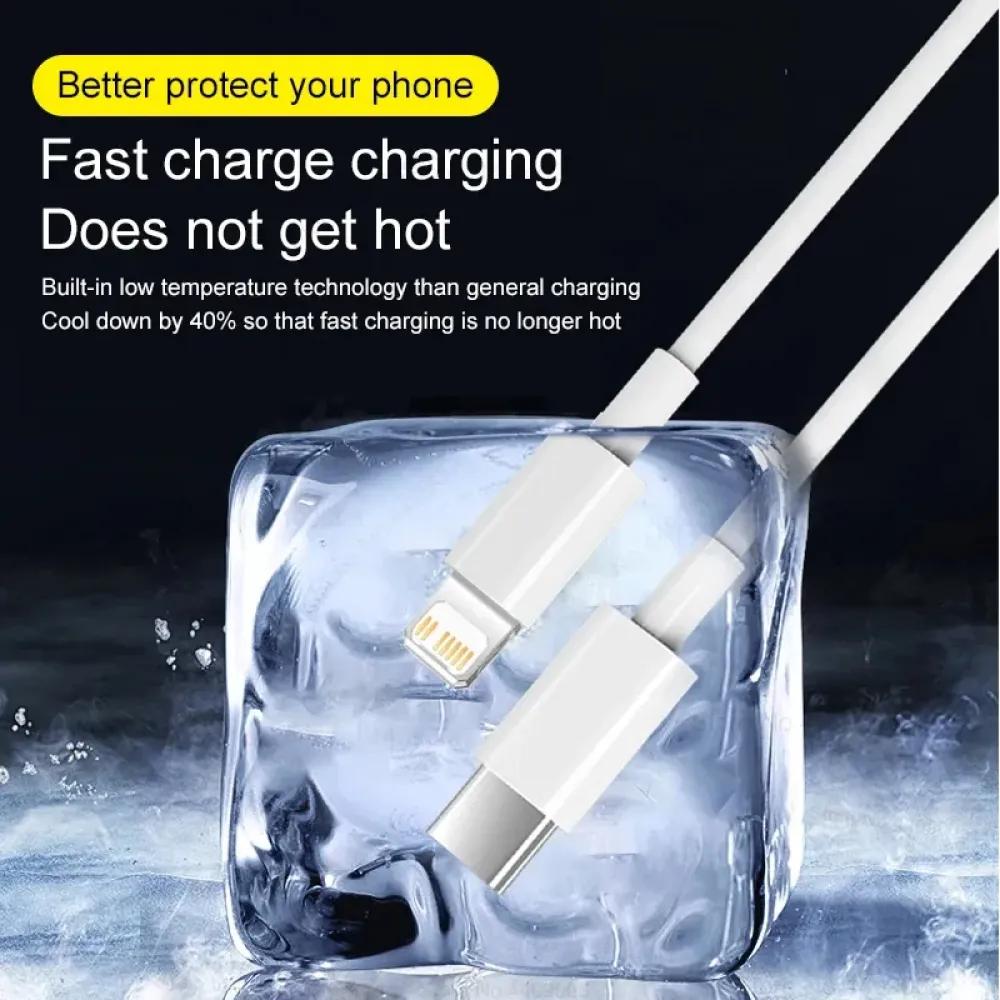 30W Fast Charging Cable For Apple iPhone 13 12 11 14 Pro Max Mini USB C Cable For X XR XS MAX 7 8 14 Plus 6 Accessories
