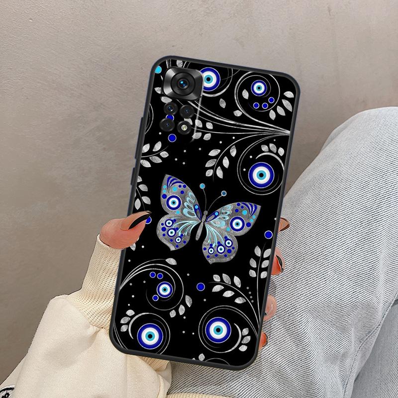 Evil Eye For Xiaomi Redmi Note 14 13 9 10 11 12 15 Pro Plus Case Cover For Redmi 15 C 13C 12C 10C 14C
