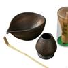 4-teiliges Matcha-Set Keramik Geschenk für Teeliebhaber Japanische Utensilien Traditionelle Handarbeit Zeremonie