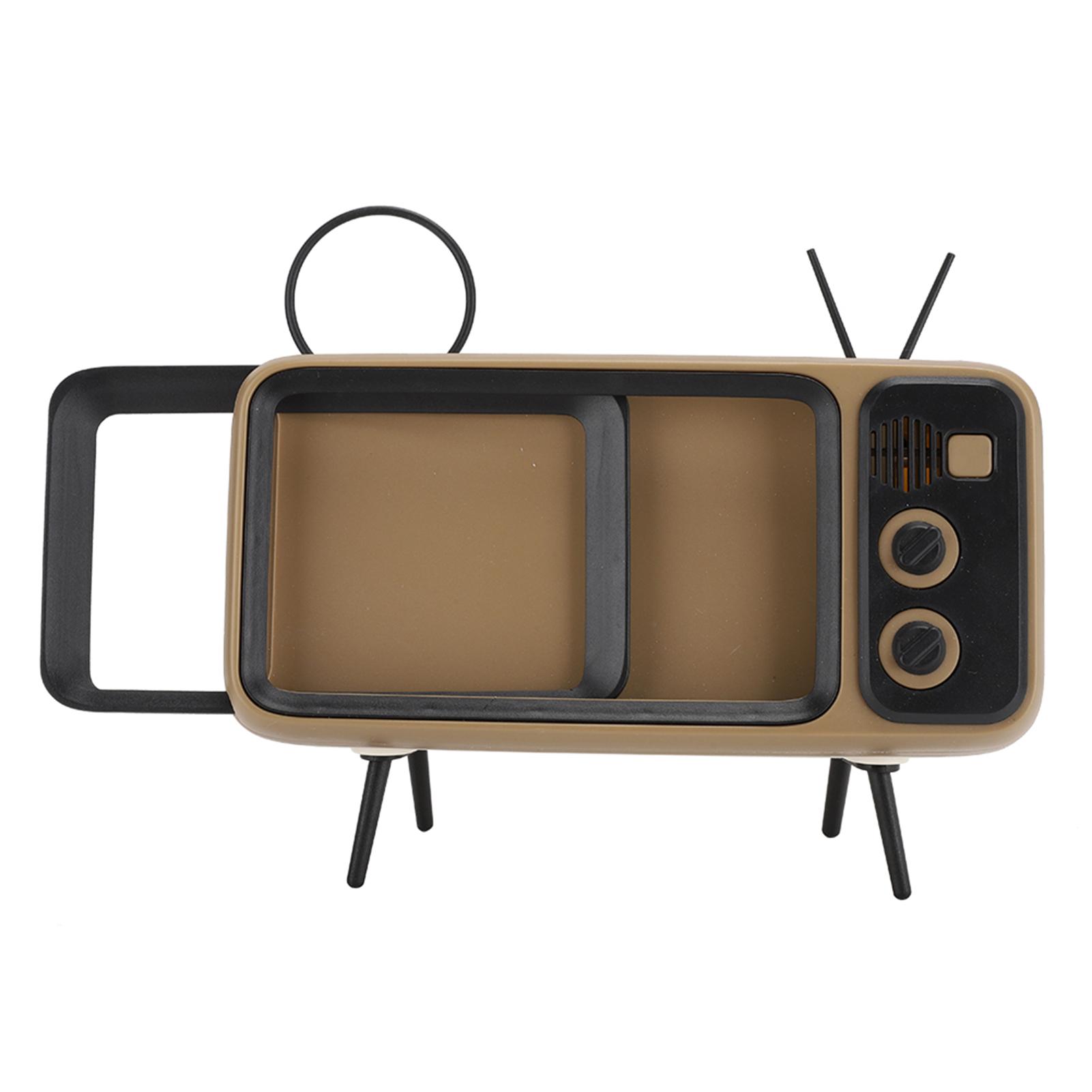

Retro TV Modeling 80Hz‑20KHz HD Sound Speaker Mobile Phone Stand 2 in 1
