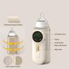 USB Rechargeable Baby Bottle Warmer Digital Display Breastmilk Heating Sleeve  Outdoor