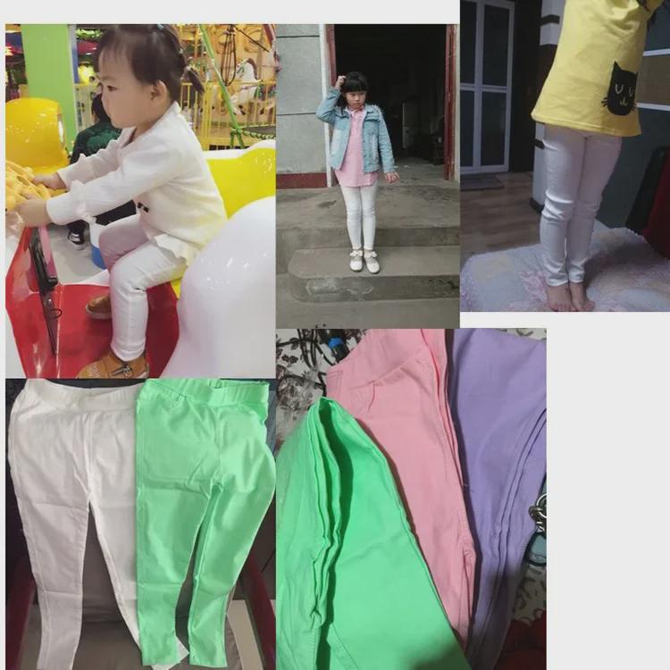 Mädchen Slim Fit Stretch Leggings - Mittlere & Große Größen, Jeansimitat