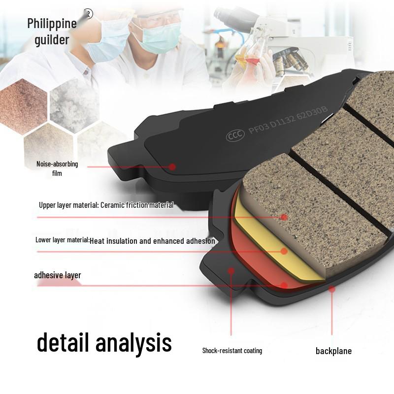 Fidun Brake Pads for Nissan NV200, D22, Paladin, Rich Qi D21, Shuai Ke, Yu Xuan - Front & Rear