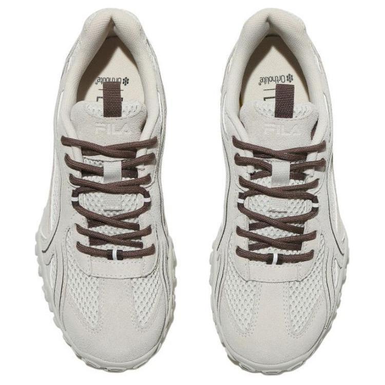 FILA Eschape Abrasion Resistant Low top Casual Shoes Unisex Gray 1XM02361H_920