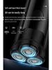 Chigo Men's Rechargeable Electric Shaver: Silent, Long-Lasting, Three-Head Design