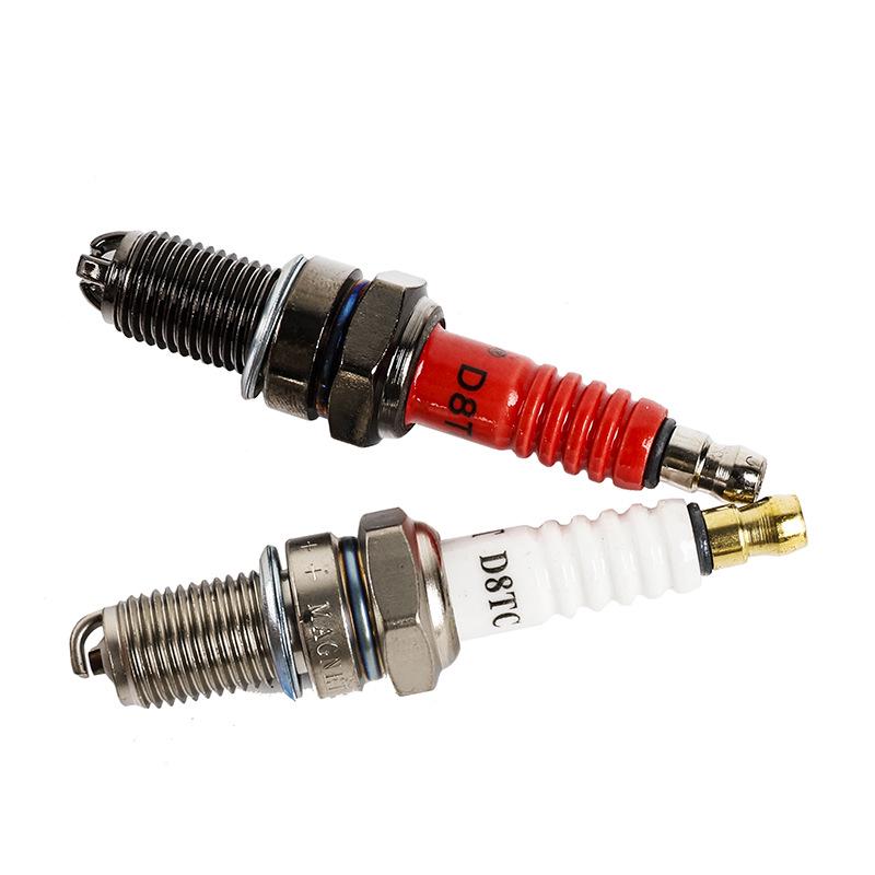 Off-road ATV Motorcycle Accessories CG150/200/250 Three-Jaw D8TC Spark Plug
