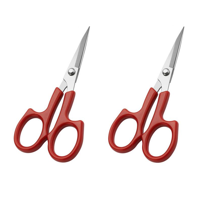 Multi-Functional Elbow/Straight Tailor Scissors Sewing Embroidered Scissors For Diy Handcraft Paper Fabric Cutting Tools