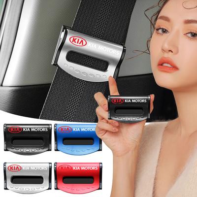 2Pcs Fashion Car Safety Seat Belt Buckle Clip Seatbelt Stopper Adjuster Clip For Cerato Sportage R K2 K3 K5 Sorento Sportage R Rio Soul Accessorie
