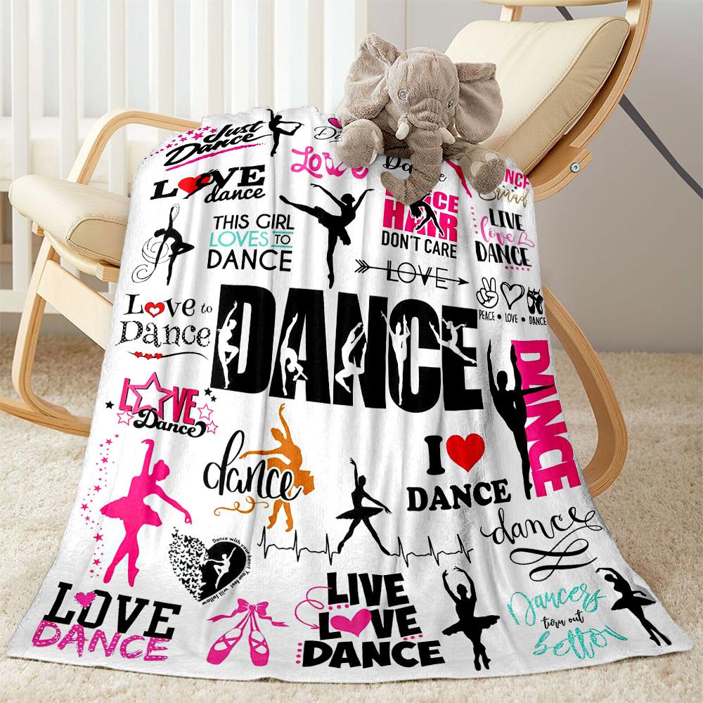 Gymnastics Word Cloud Art Blankets Are Suitable for Living Rooms, Bedrooms, Camping, and Other Places, Making Them an Ideal Choice for Gifts.