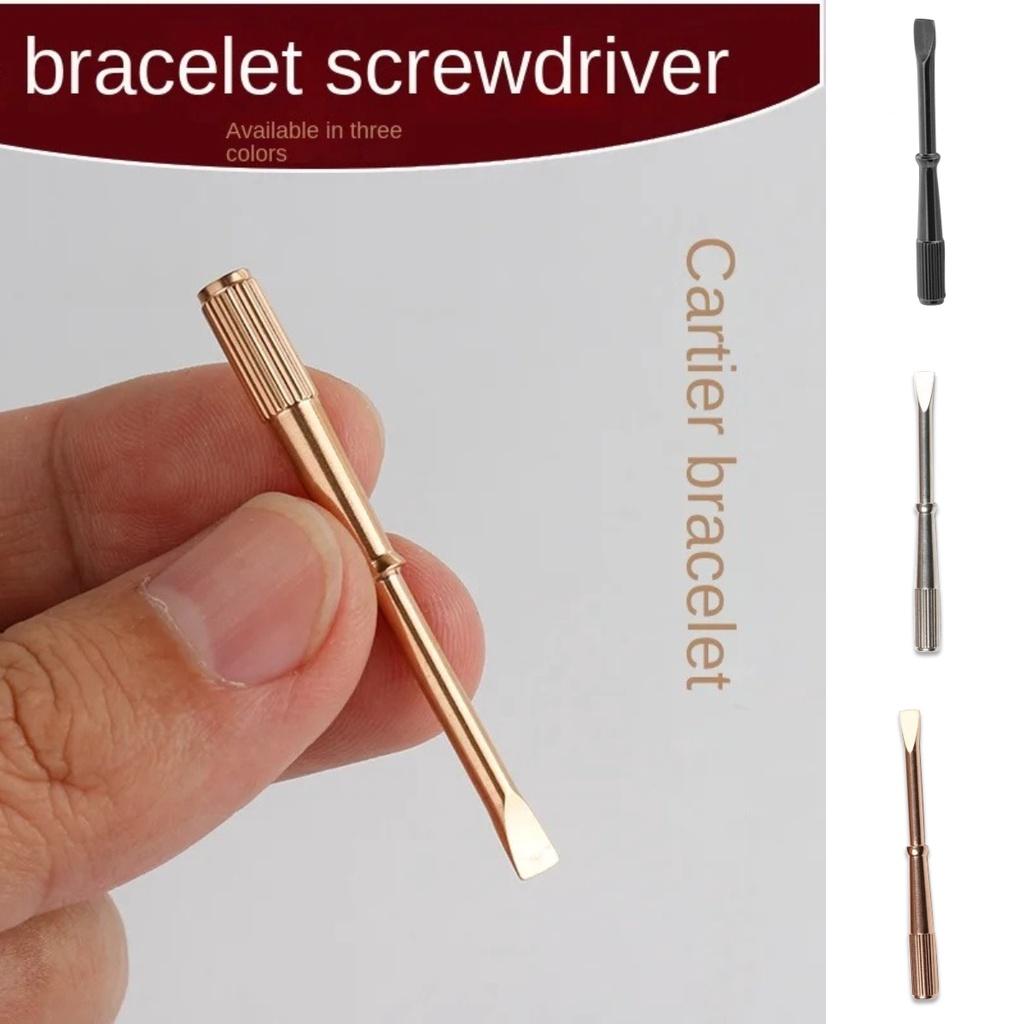 Portable Bracelet Screwdriver Bracelet Repair Screwdriver Tool 3 Steel Colors