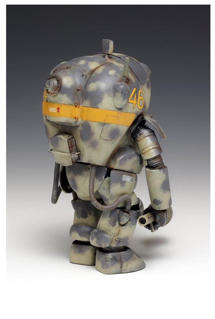 Wave Maschinen Krieger Ausf Niese Scale Plastic Model Approximately MK028 P.K.A. N-1 1/20 Kit, 11.5cm Tall,