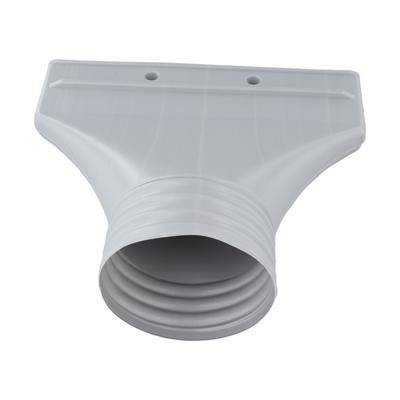 Grey Flat Hose Adapter 22x25x2cm For Portable Air Conditioner Dryer Vent Window Seal Plate AC Cooling System Parts