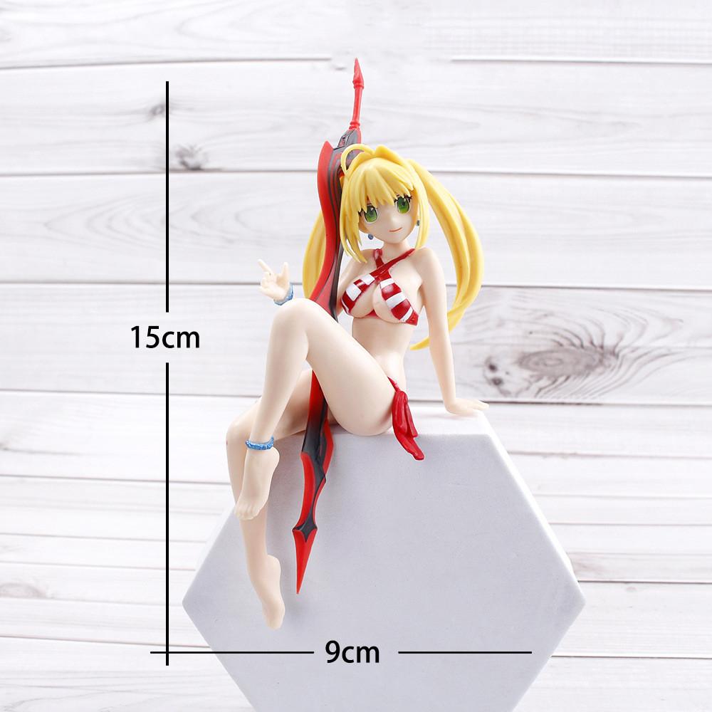 New bikini girl Yosuga no Sora Figure Standing sitting posture PVC Action Model Toys car decoration Collection Toy for girl gift