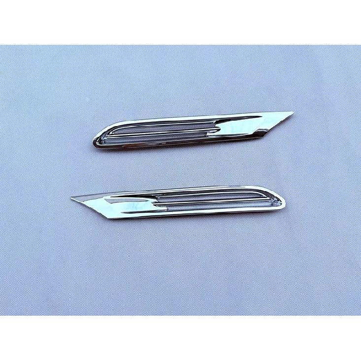 For Toyota Grand Highlander 2024 2025 2026 Car Accessories ABS Chrome Front Bumper Outlet Molding Decorative Accent Molding