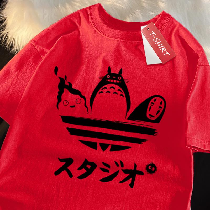 Japanese Tor.o Cute Styleprint Women Tees Cotton Normcore T Shirt Letter Daily T Shirts Personality Novelty Short Sleeved