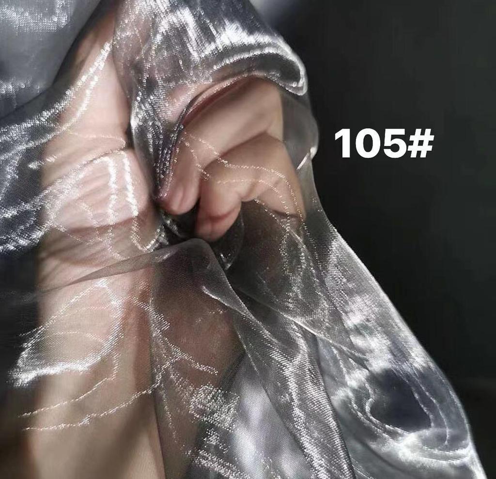 Dreamy Soft Organza Skirt Fabric: Flowing Light Gauze & Bright Silk