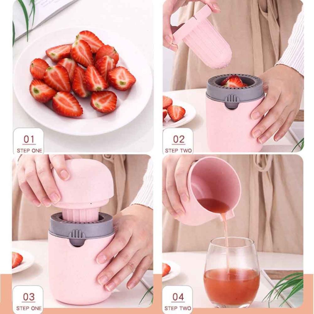 2 Modes Kitchen Tool Eco-friendly Mini Manual Citrus Juicer Fruit Juicer Hand Juicer Lemon Squeezer