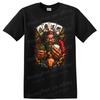 Japanese Style Demon T Shirt with Joker Cards Horror Fantasy Tee