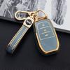 Tpu Car Key Case For Toyota Corolla Se Camry 50 55 Tlc200 Yaris Land Cruiser Prado150 Rav4 Venza Sienna 2/3/4 Buttons Key Chains