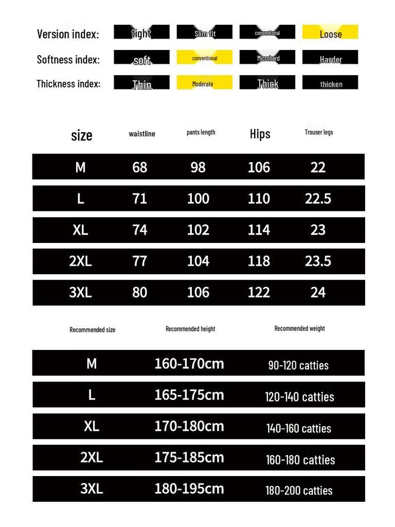 JEEP SPIRIT Men's Multi-Pocket Loose Straight Cargo Pants