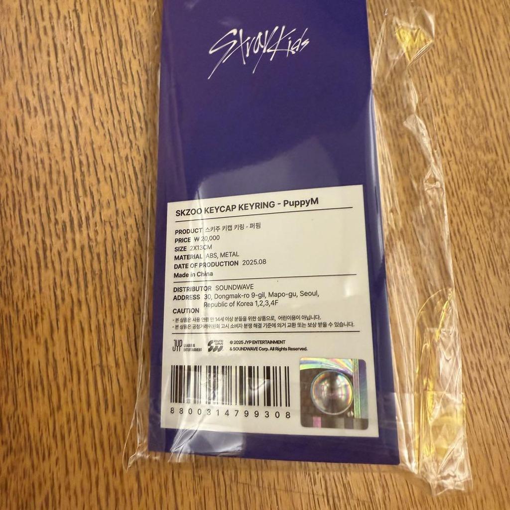 [USED] SKZ KARMA KEYCAP KEYRING Seungmin