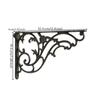 Decorative Wall Shelf Bracket Sturdy Mounted Brackets Long-Lasting