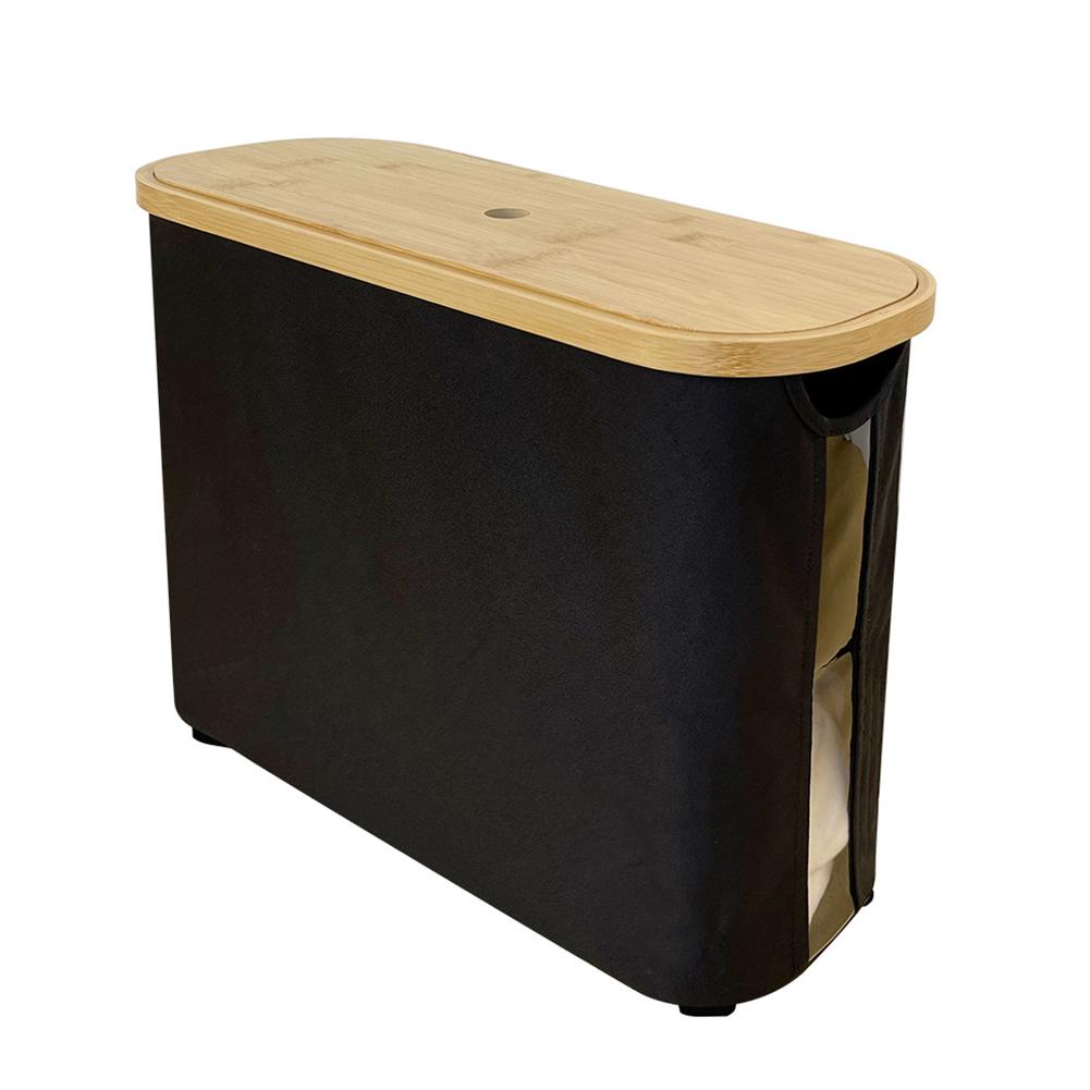 Toilet Paper Storage Foldable Storage Box Modern Design чёрный