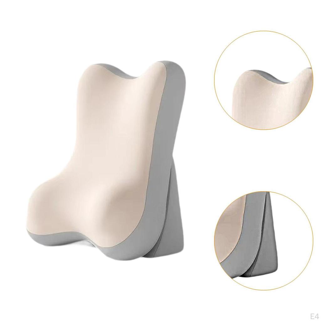 Bed Wedge Pillow for Men Women Ergonomic Comfort Memory Foam Leg Elevate Dorm Apartment