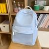 School bag summer ins fresh high value sweet girl travel back junior high school students transparent interlayer