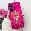 For Infinix Hot 30i Case X669 X669C Cute Crown Letters Cover Soft Silicone Phone Case For Infinix Hot 30i Hot30i Back Cover